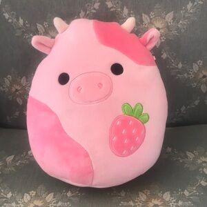 Squishmallow - Reshma- Pink Cow Plush Toy